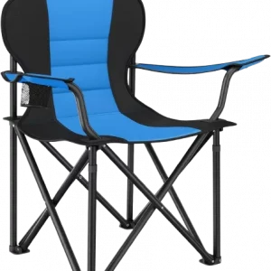 Chaise de camping avec accoudoir 1songmics