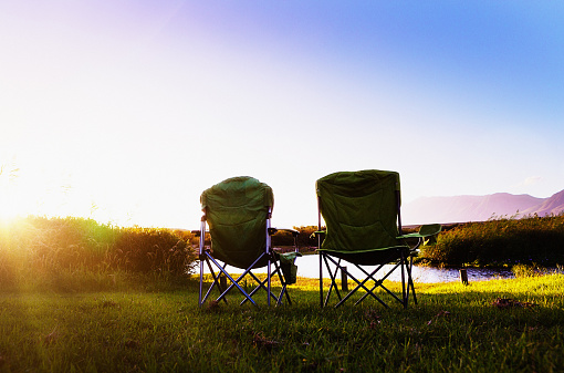 Chaise de camping propre