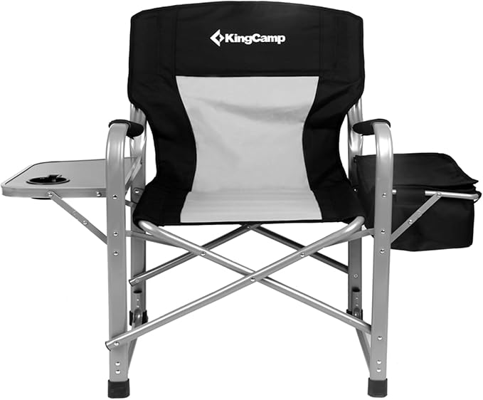 KingCamp Padded Director's chaise camping confortable